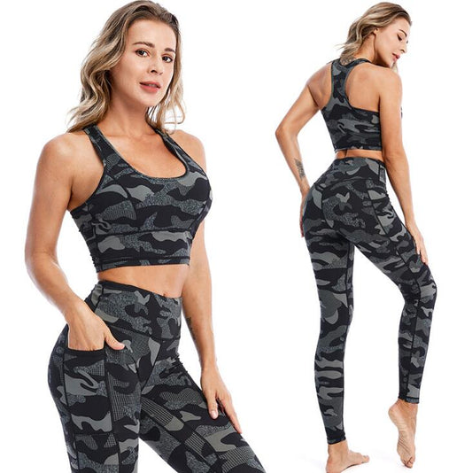 Camouflage Sports Suit Fitness
